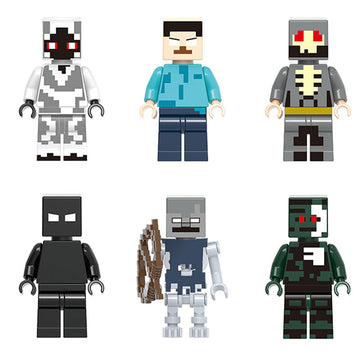 MineCraft Herobrine Minifigure Custom Set